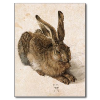 Albrecht Dürer - Junger Hase (Young Hare), 1502 Postcards