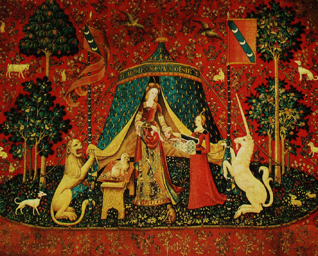  The Lady and The Unicorn Tapestries - historyofpaintings.com